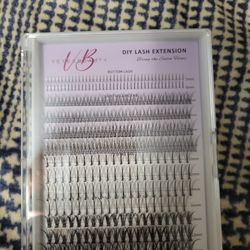 Eyelash Clusters And Pliers Brand New