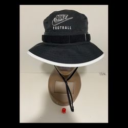 Nike Onfield Football Dri-Fit Boonie Apex Bucket Hat Size Small Black NEW! 