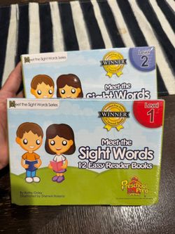 NEW SEALED Meet the Sight Words Levels 1 & 2 - 24 Books