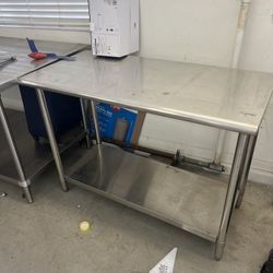 Stainless Steel Tables