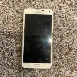 Cracked  Samsung Galaxy S5 