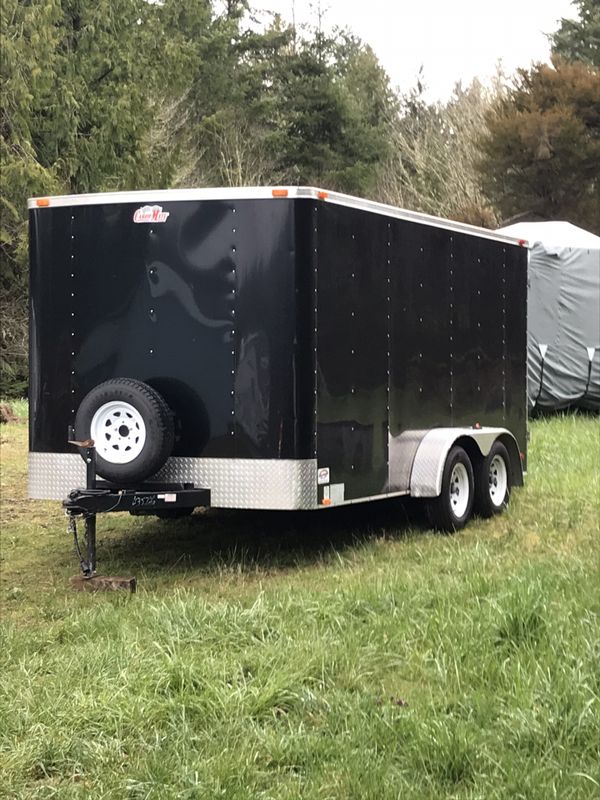 2012 7x14 Cargo Mate enclosed cargo trailer for Sale in Sumner, WA