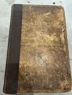 1817 Evangelical Expositor Bible by Rev. Thomas Haweis – Antique Leather Folio Commentary – Illustrated – Edinburgh Printing