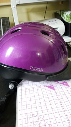 Troxel womens riding helmet.