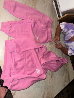 Nike Kids Pink Tracksuit Set
