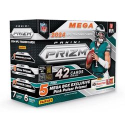 2024 Panini Prizm Football NFL Mega Box