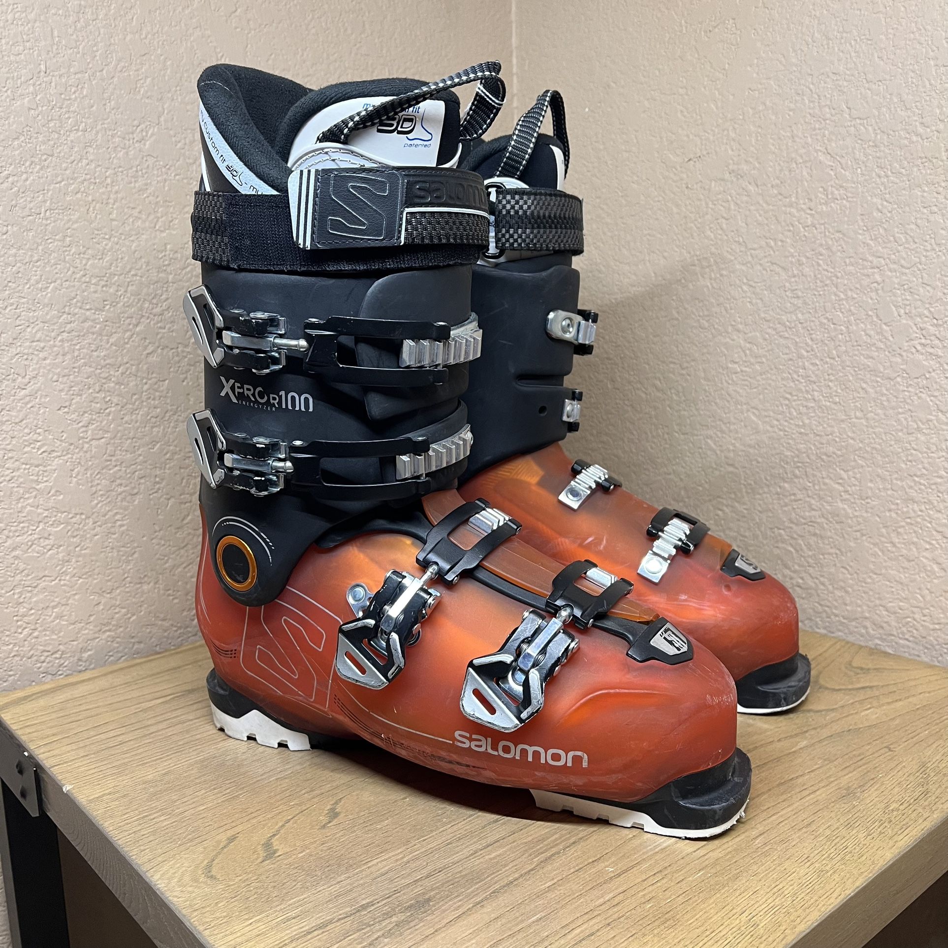 Salomon X Pro 100 Ski Boots Size 28/28.5 326mm