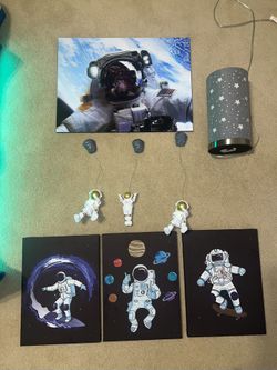 Toddler Space Room Decor Set