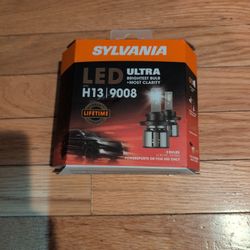 Sylvania LED Ultra Bright Headlight Bulbs – H13/9008 (Set of 2)