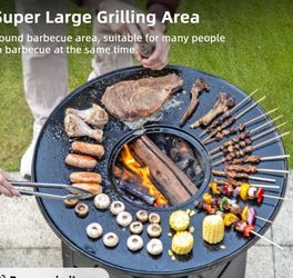 BBQ and fire pit new in the box
