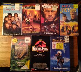 Sealed VHS Tapes 📼