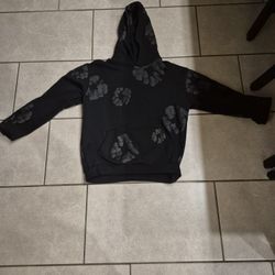 Denim Tears Pullover Hoodie Gray And Black