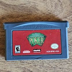 World Championship Poker For Gameboy Advance  (Game Only)