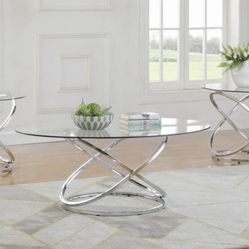 Chrome Coffee table Modern  Mesas Cromadas Modernas