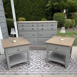 Bedroom Set - Solid Wood 