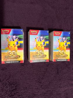 Pokémon 30th Celebration Booster Bundle , Poster collection, FP