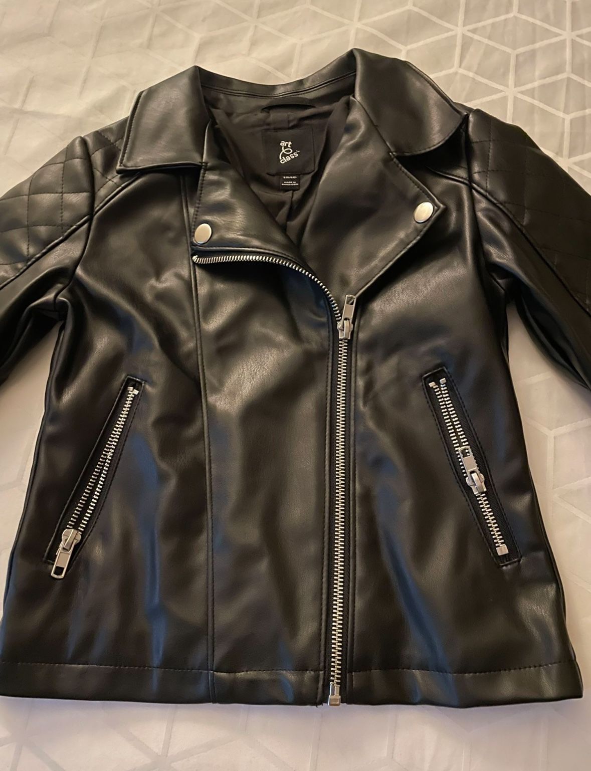 Girls Leather Jacket