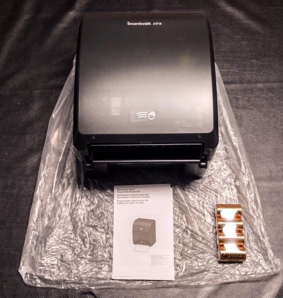 Brand New Boardwalk Xtra Electronic Hand Towel Dispenser 12 5/16