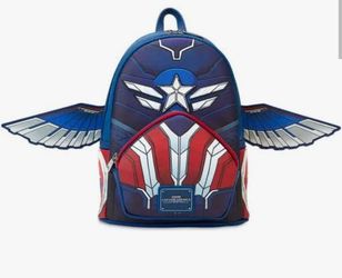 Loungefly Marvel Captain America Mini Backpack
