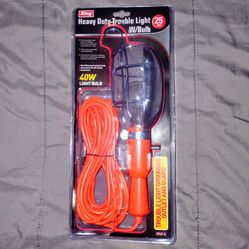NEW heavy duty trouble work light with Bulb