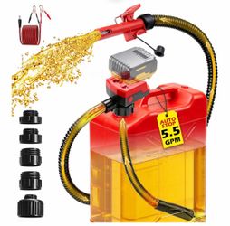 5.5 GPM Cordless Fuel Transfer Pump with Auto