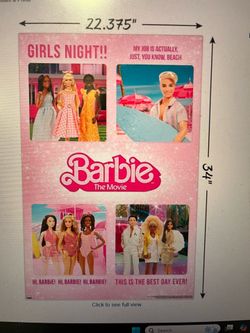 New Barbie poster