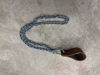 Dip chain loop for weightlifting belt