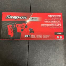 Snap On Tools CTNN13KF Nano/Axcess Tool Kit Red New 1/4drive 2pc ALL PEICESSnap