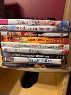 8.00 for all DVDs in perfect condition