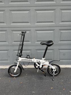 Brand New Foldable Bike | White | Portable Compact Bicycle