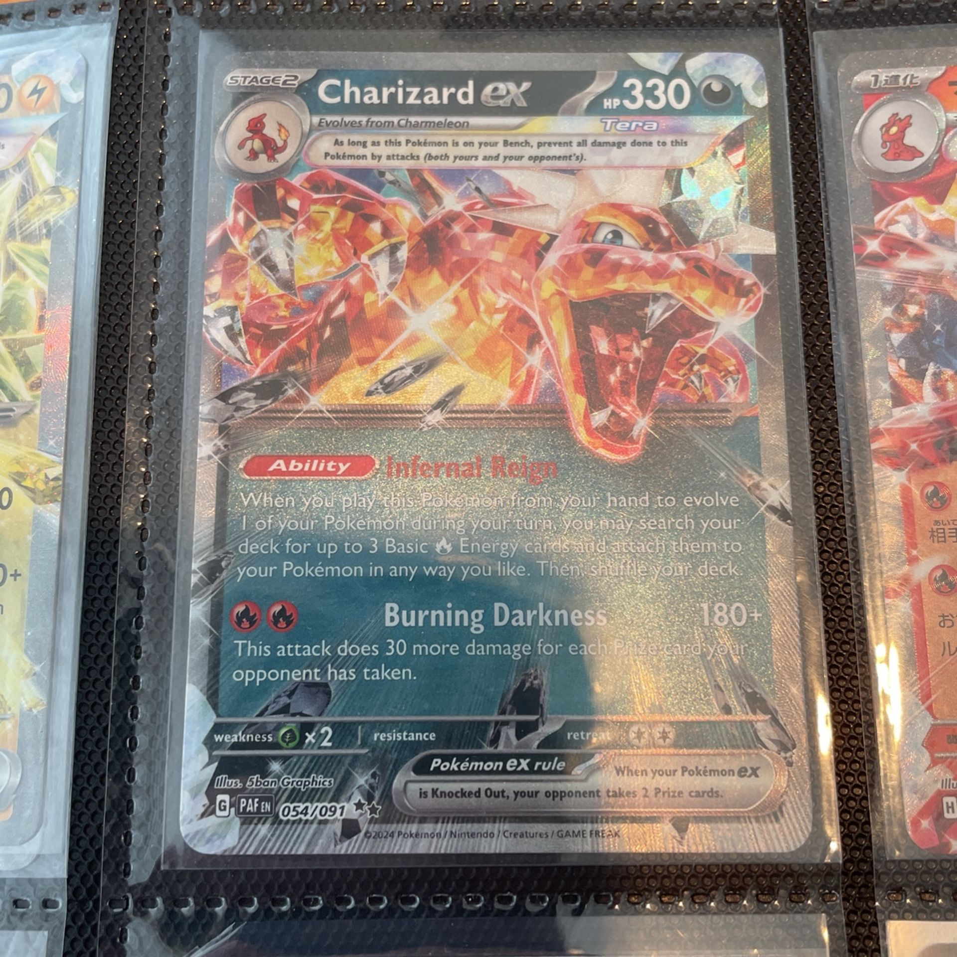 Charizard Ex 54/91 Paldean Fates | NM