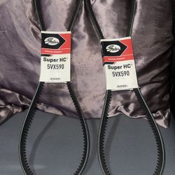 Gates 5VX590 Super Hc Narrow Section Molded Notch V Belt X2 