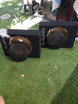 2 jl audio 12 inch sub box  150.00 for both or one  for 75.00