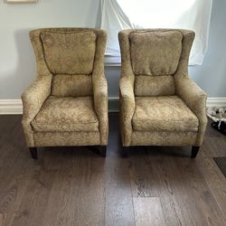 TWO - ARHAUS CHAIRS 