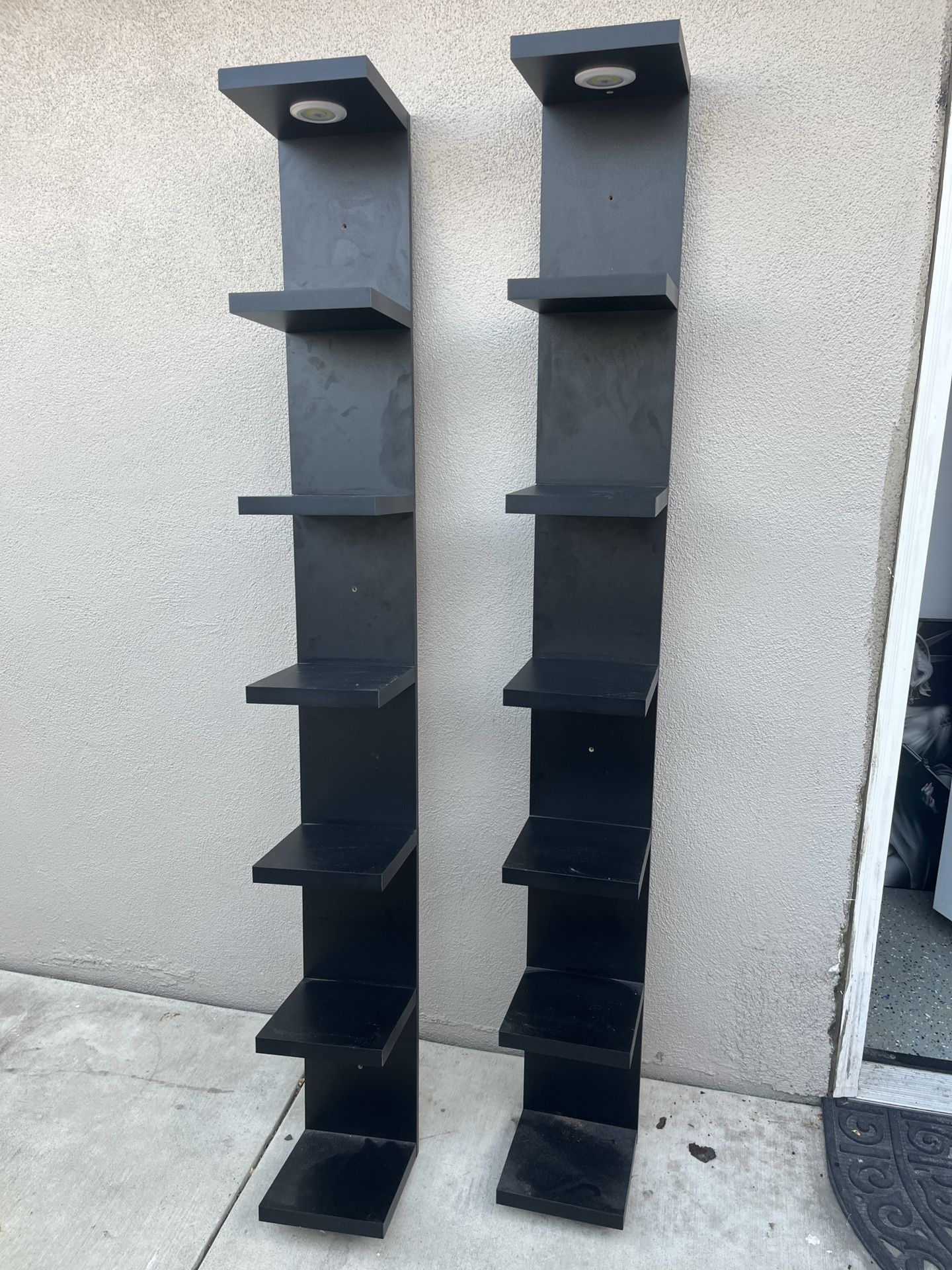 Black 7 Tier Shelve 