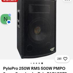 Pyle 250.  Pair  Speakers