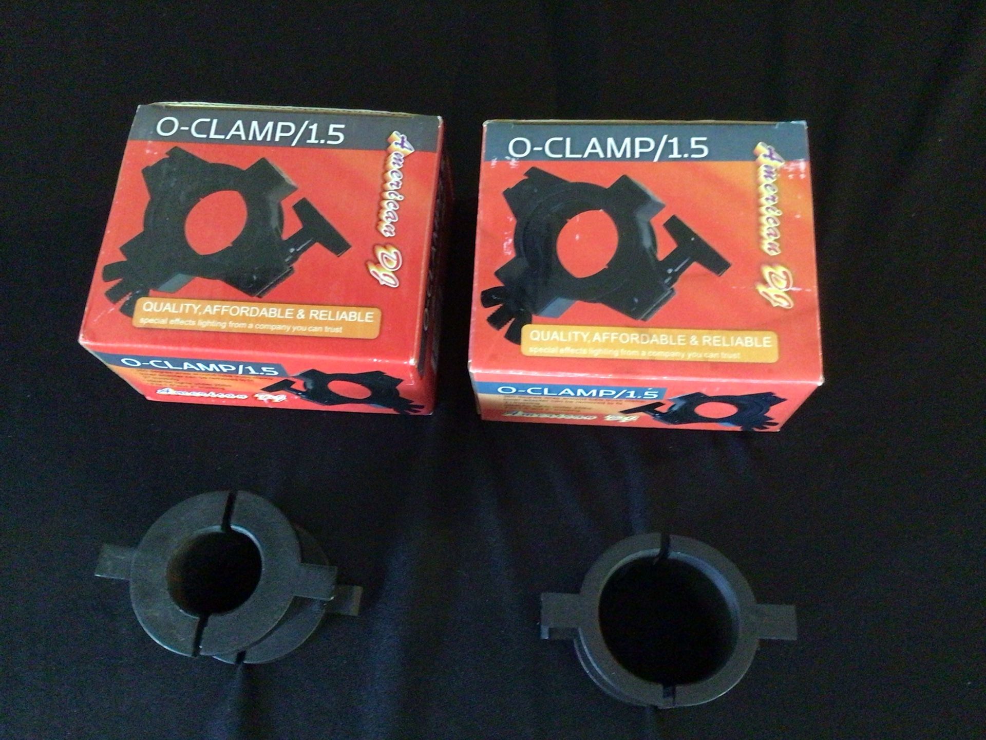 American DJ O-Clamps (2)