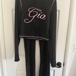 I AM GIA TRACK SUITE DUPE