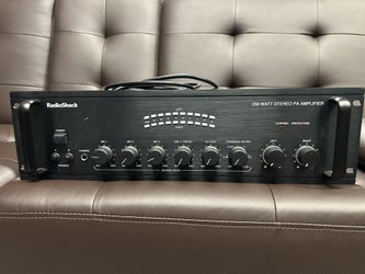 Radio Shack PA Amplifier