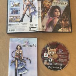 Final Fantasy X-2 (Sony PlayStation 2, 2003) PS2 Complete w/ Registration Card