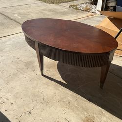 Solid Mahogany Coffee Table Wood