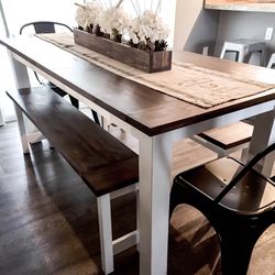 Handcrafted Farmhouse Tables