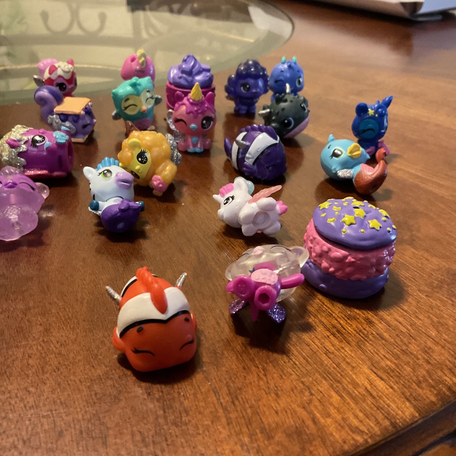 Hatchimals CollEGGtibles Lot of 23, Assorted Figures Rare Pink
