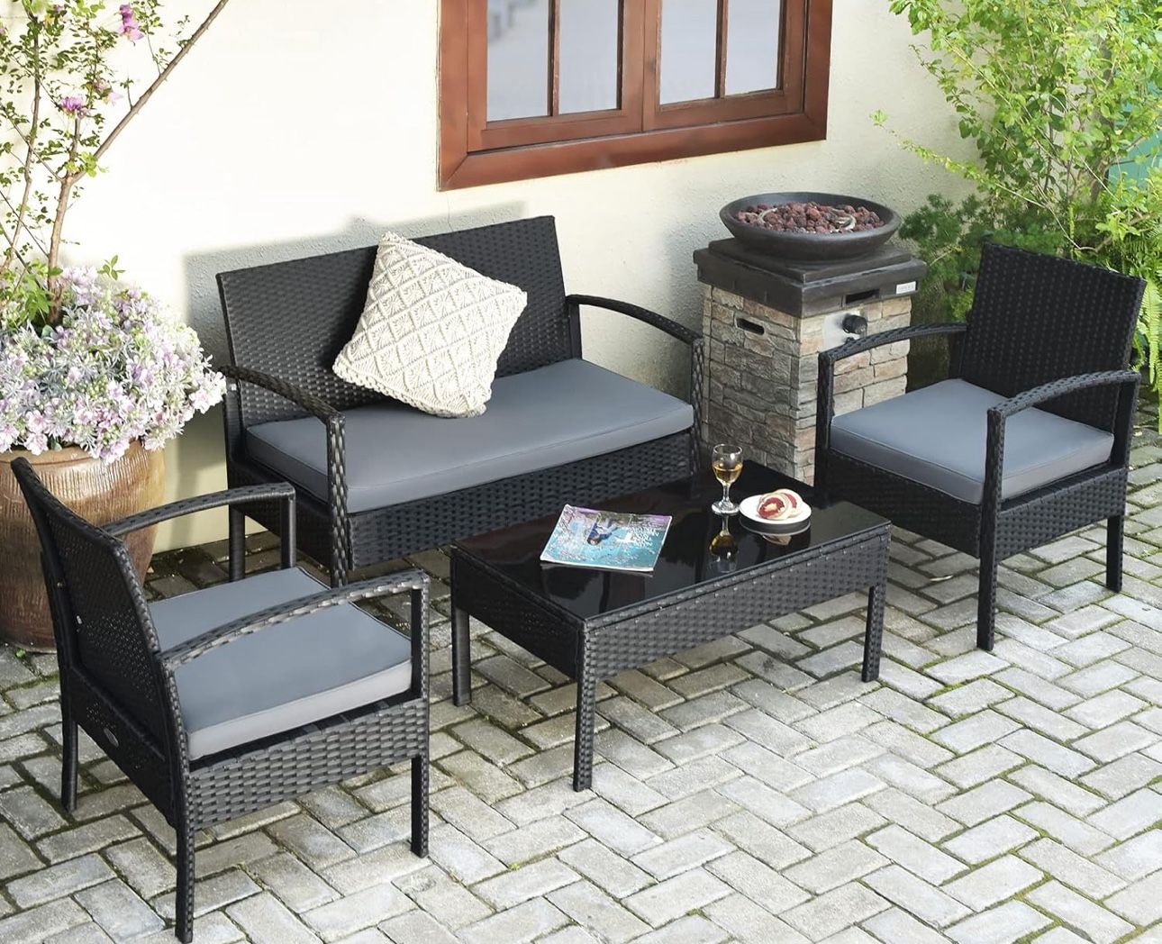 New Patio Set In Box