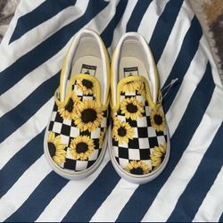 Toddler Girls Vans Size 8c