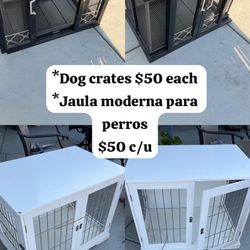 Dog Crates  $50 For Both 