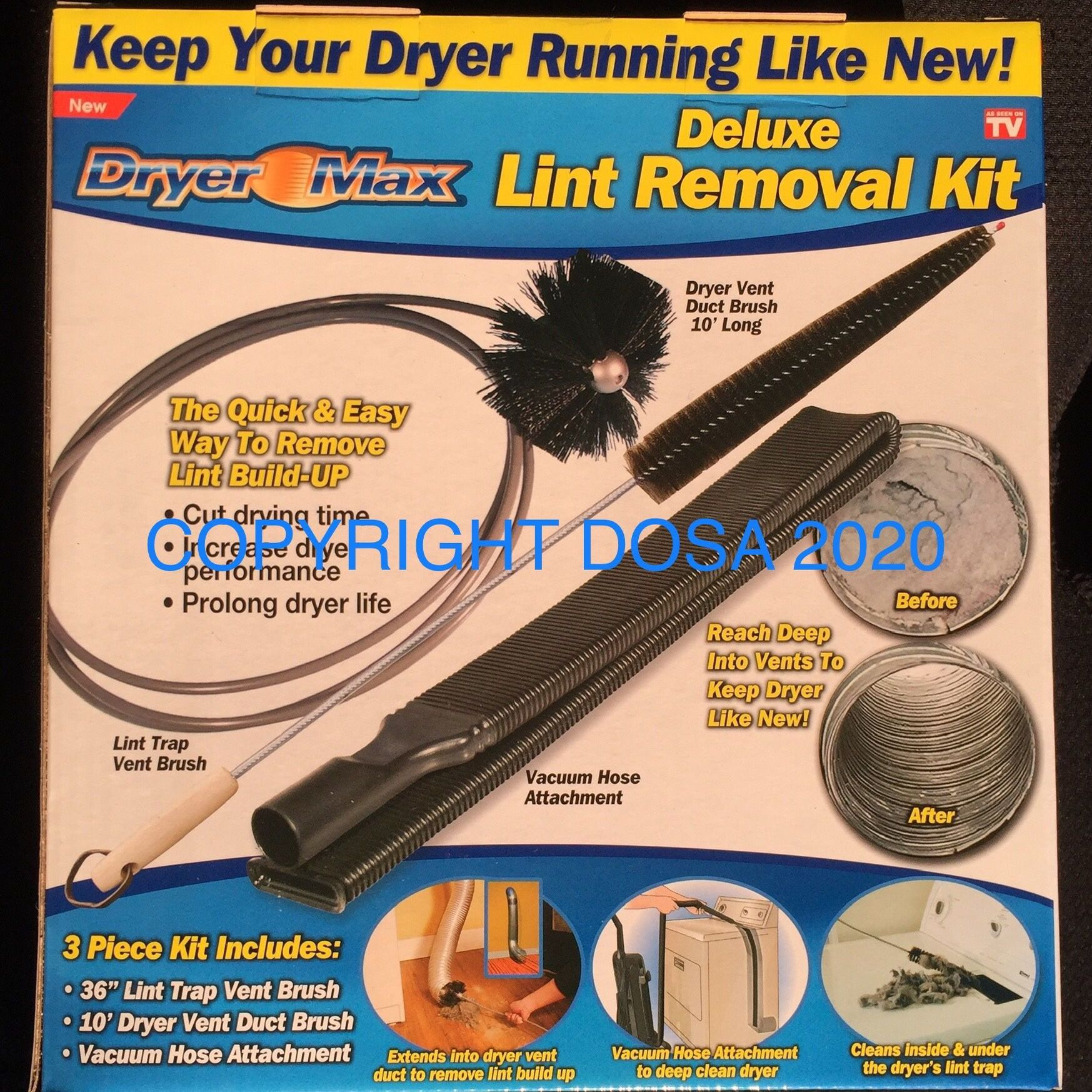 Lint removal shop kit