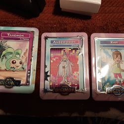 2000,Digimon - Tin Metal Cards  