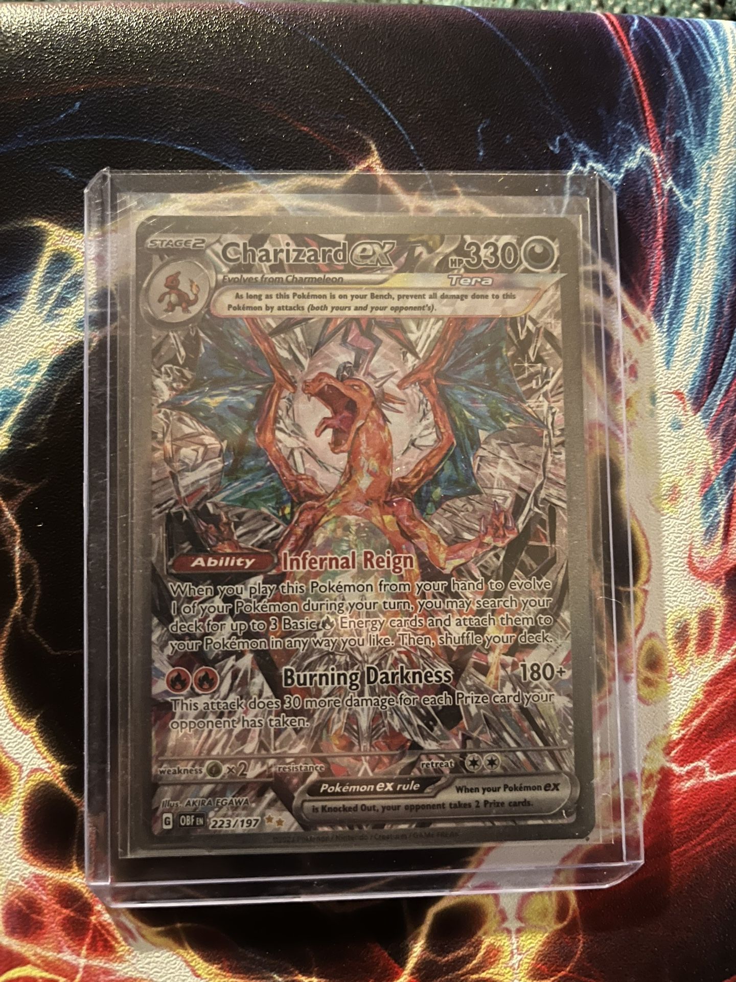 Charizard Ex From Obsidian Flames