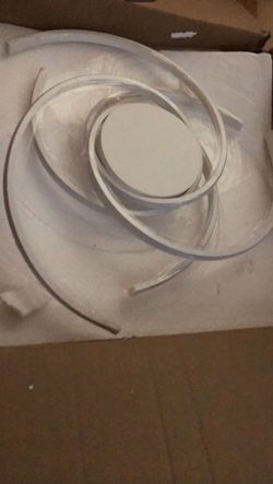 White Modern Design Selectable LED Flush Mount Ceiling Light